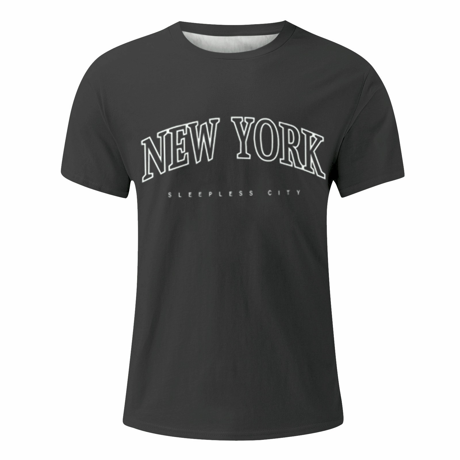 thumbnail image 4 of Camiseta de manga corta con cuello redondo y estampado de arbolitos para hombre, ideal para la playa en verano - Poliéster, informal/viajes/uso diario - Ligera, cómoda y transpirable, 4 of 4